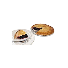 Table Talk Baked Blueberry Pie - No Salt Added, 8 in., 24 Ounce