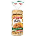 Pepperidge Farm Everything Pre-Sliced Bagels, 6 count, 21 oz