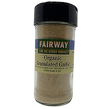 Fairway Organic Granulated Garlic, 2.8 oz