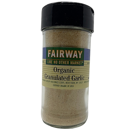 Fairway Organic Granulated Garlic, 2.8 oz
