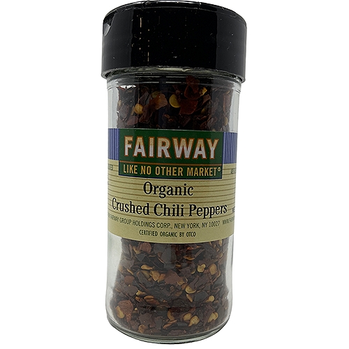 Fairway Organic Crushed Chili Peppers, 0.9 oz