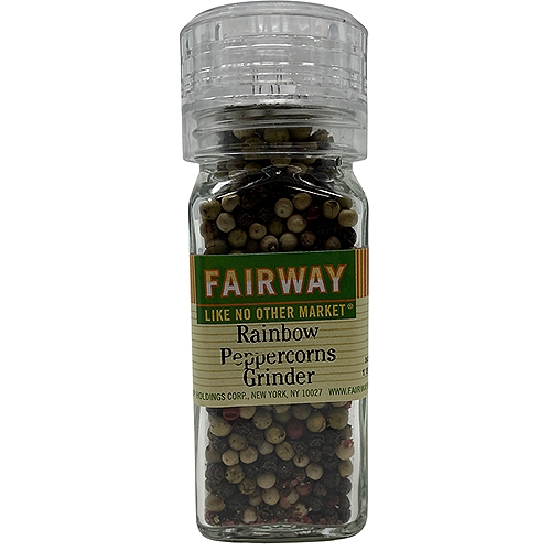 Fairway Rainbow Peppercorn Grinder, 1.8 oz
