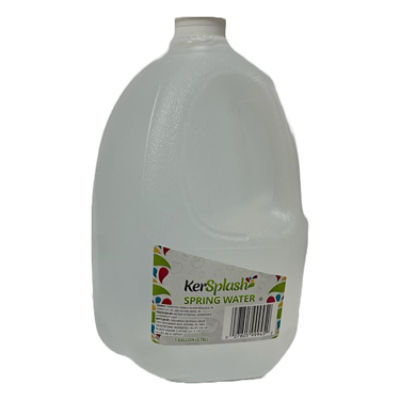 Kersplash Spring Water, 1 gallonUS