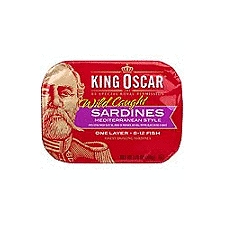 King Oscar Finest Brisling Sardines, 3.75 oz