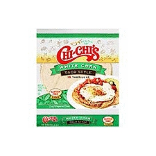 CHI-CHI'S CHIPS & TORTILLAS White Corn Taco Style Tortillas, 16 Ounce