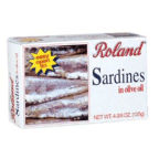 Roland Sardines in Olive Oil, 4.05 oz