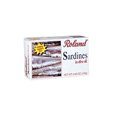 Roland Sardines in Olive Oil, 4.05 Ounce