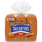 Ball Park Tailgaters Brat Buns, 6 count, 16 oz