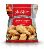 Meal Mart Chick'n Zingers Spicy Batter Fried Chicken Wings, 32 oz