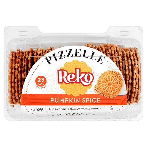 Reko Pumpkin Spice Pizzelle, 7 oz