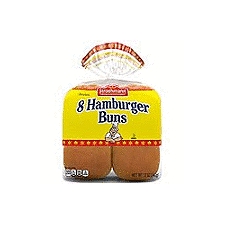 Stroehmann Enriched Hamburger Buns, 8 count, 12 oz, 11 Ounce