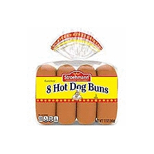 Stroehmann Enriched Hot Dog Buns, 8 count, 12 oz, 11 Ounce