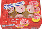 Entenmann's Holiday Golden Cupcake, 14 oz