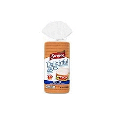 Sara Lee White Made With Whole Grain Bread, 15 Ounce