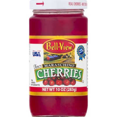 BELL-VIEW Fancy Maraschino Cherries, 10 oz