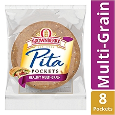 Arnold Healthy MultiGrain Pita Pockets, 8 ct 11.75 oz, 11.7 oz, 11.7 Ounce