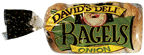 David's Deli Onion Bagels, 14.25 oz