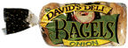 David's Deli Onion Bagels, 14.25 oz