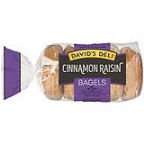David's Deli Bagels - Cinnamon Raisin, 14.25 oz
