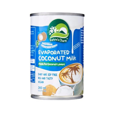 Natures Charm Evaporated Coconut Milk, 12.2 fl oz