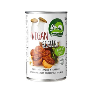Natures Charm Vegan Scallop, 15 oz