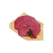 USDA Choice Beef Boneless Bottom Round Steak, Thin Cut, 1 pound