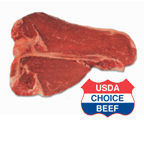 USDA Choice Beef Loin, Tbone Steak, 1 pound