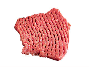 USDA Choice Beef Chuck Cube Steak, 1 pound