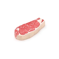 Certified Angus Beef Bone-In, New York Strip Steak, Thin Cut, 1 pound