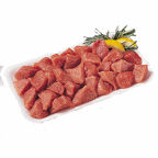 Boneless Pork Fresh Pork Cubes, 1 pound