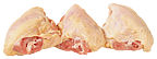 Vineland Kosher Chicken Thighs with Back, 1 pound