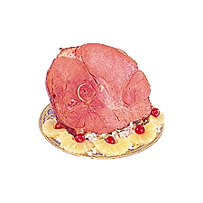 Black Bear Smoked Ham - Semi 1/2 Ham, 8 Pound