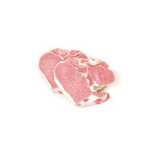 Bone In Pork Center Cut Pork Chops Thin Sliced, 1 pound