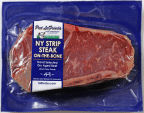 Pat LaFrieda On-The-Bone NY Strip Beef Steak, 1 pound