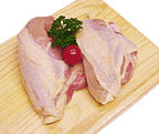 Fresh Chicken Quartered Breast, 1 pound