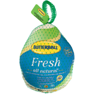 Butterball Frozen Whole Young Turkey, 10 - 14 lbs - Shop Turkey at