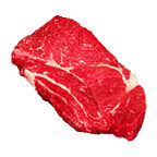 Halal Beef Top Blade Chuck Steak, 1 pound