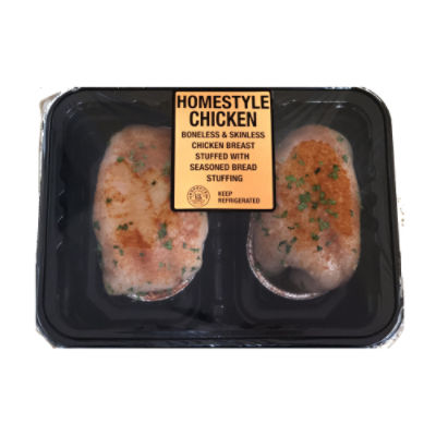 Chicken Breast Boneless Skinless Stuffed with Seasoned Stuffing, 16 oz