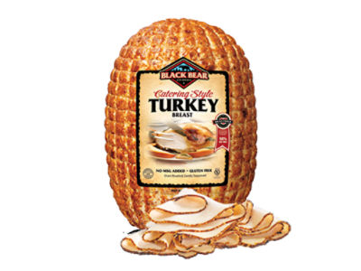 Black Bear Catering Style Oven Roasted Turkey Breast, 1 Pound