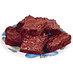 Fresh Bake Shop Giant Size Brownies with Walnuts, 36 oz