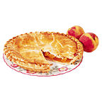 Fresh Bake Shop Pie - No Sugar Added Peach, 8 Inch, 24 oz