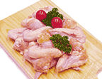 Chicken Wings Breaded & Coated, 1 pound