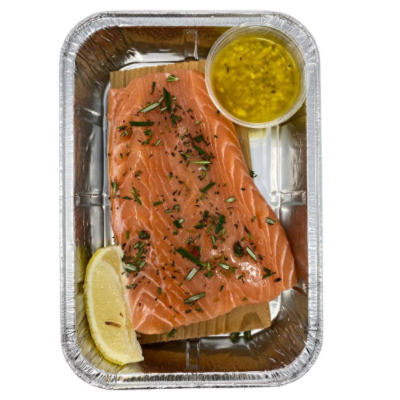 Fresh Made Cedar Plank Salmon