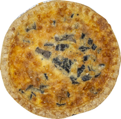 Mushroom Quiche Pie, 10 oz