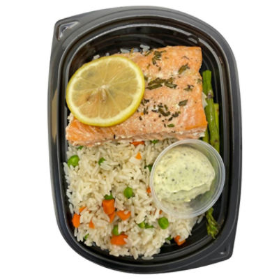 Fairway Salmon Herb Risotto Meal  , 16 oz