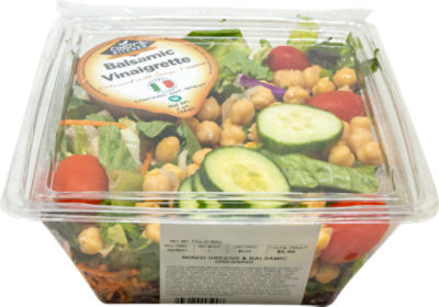 Mixed Green Salad with Balsamic Vinaigrette, 17 oz