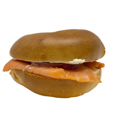 Smoked Salmon on a Bagel, 1 each