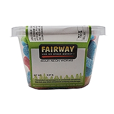 Fairway Sour Neon Worms, 16 Ounce