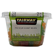 Fairway Sour Gummy Bears, 16 Ounce