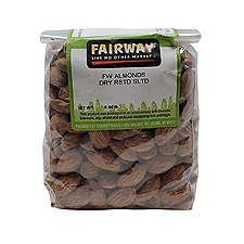 Fairway Dry Roasted Salted Almonds, 16 Ounce